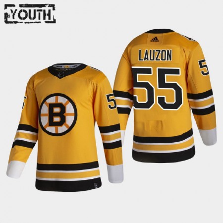 Boston Bruins tröja Jeremy Lauzon 55 2020-21 Reverse Retro Authentic - NHL Tröjor Barn